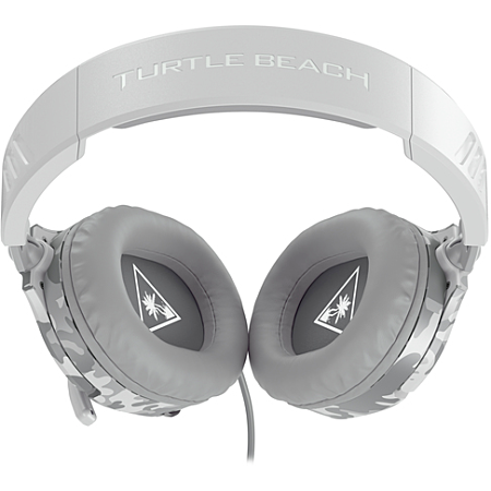 TURTLE BEACH Recon 70 Casque Gaming Filaire (Prise 3.5mm) - Micro Muet par Basculement - PC, PS5, Switch 2 & Xbox Series X|S - Camouflage Arctique