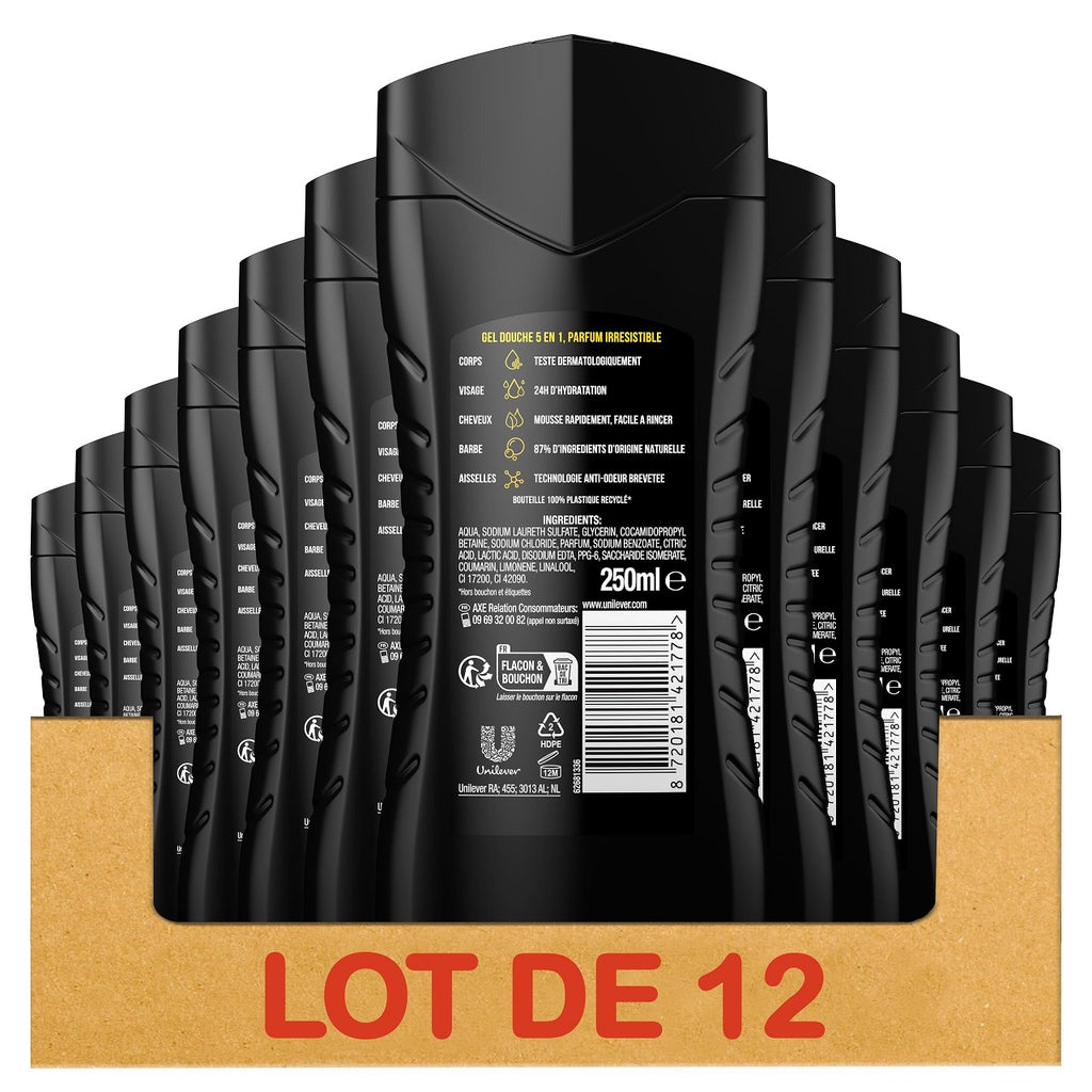 AXE Gel douche pour homme SUPREME 5-en-1 Provocation 250 ml