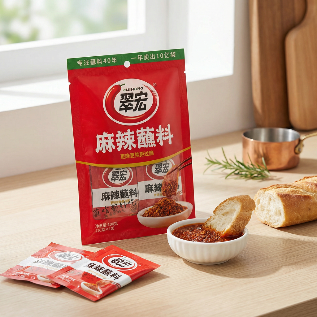 CuiHong Sauce piquante - 10 g x 10