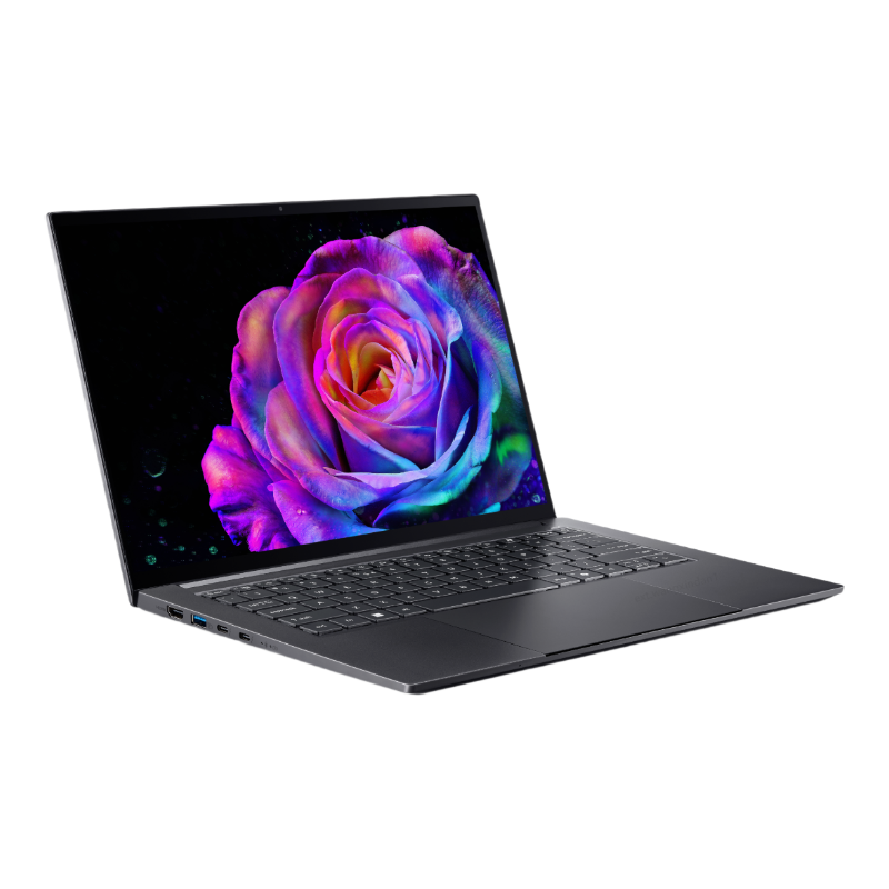 Acer Swift X 14 SFX14-73G 14,5 po OLED - Intel Core Ultra 7 - GeForce RTX 5050 - 16 Go RAM - SSD 1 To - Écran tactile
