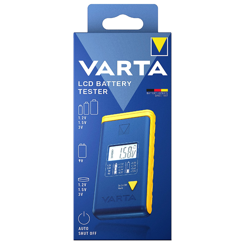 Varta lcd battery tester