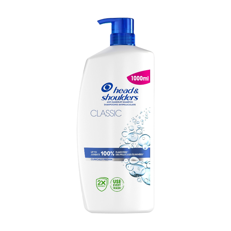HEAD&SHOULDERS Shampooing classique - 1 L