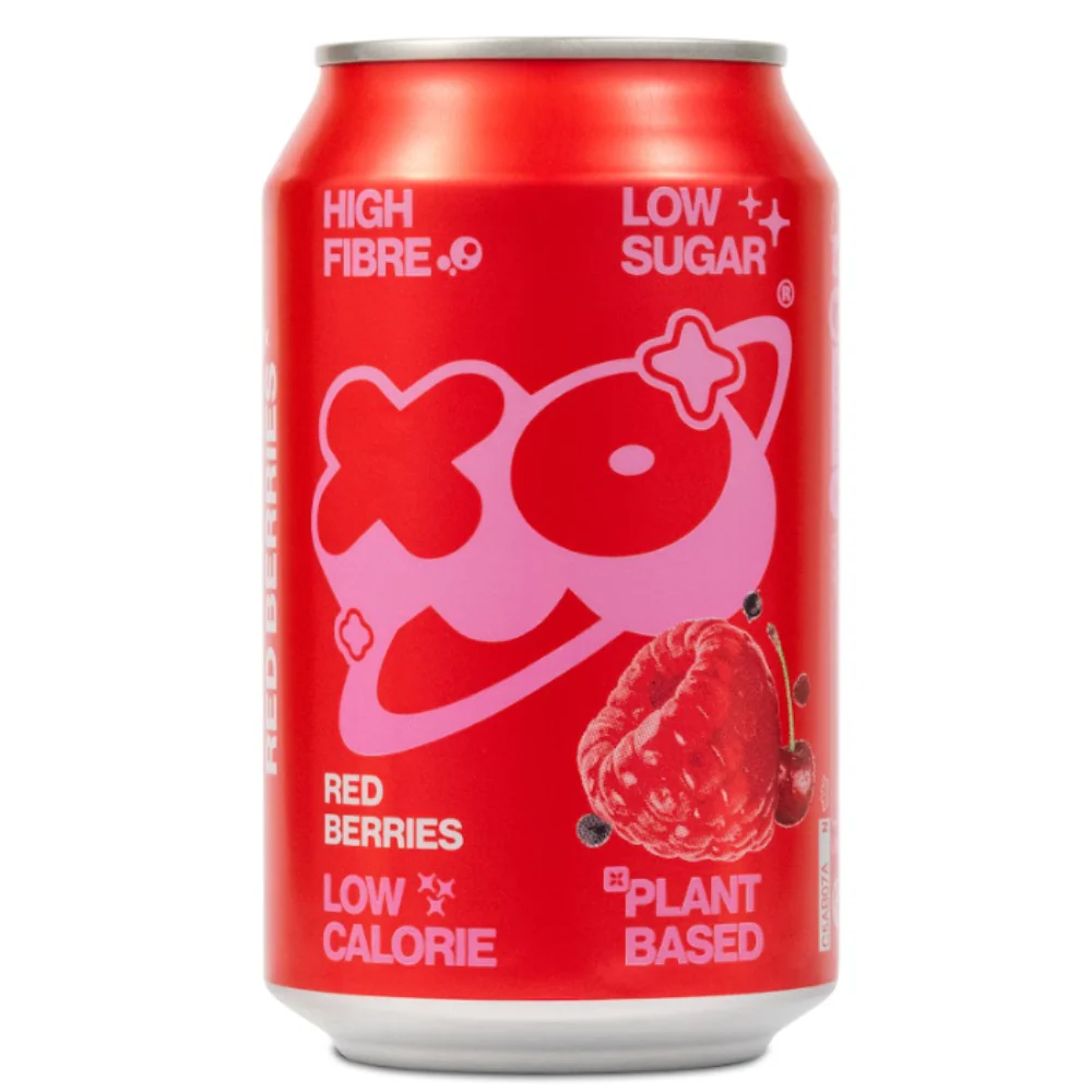 X.O. Soda aux fruits rouges - 330 ml