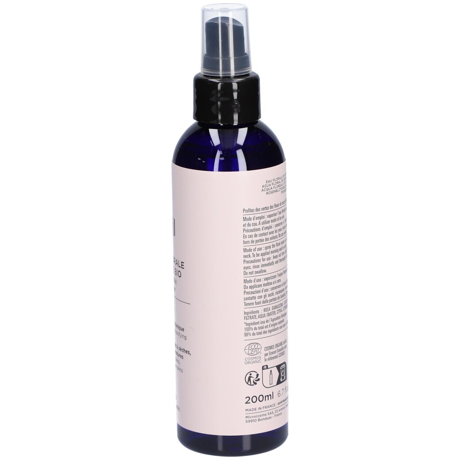AVRIL EAU FLORALE DE ROSE 200ml
