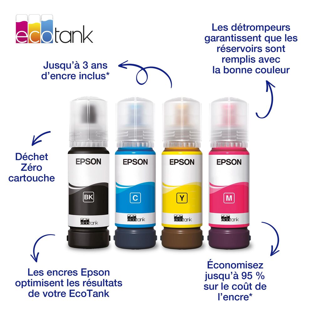 Epson 104 Bouteille d’encre noire EcoTank