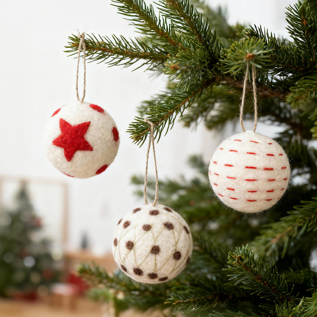 SALCAR Boules de Noël, Ø 6 cm, lot de 6