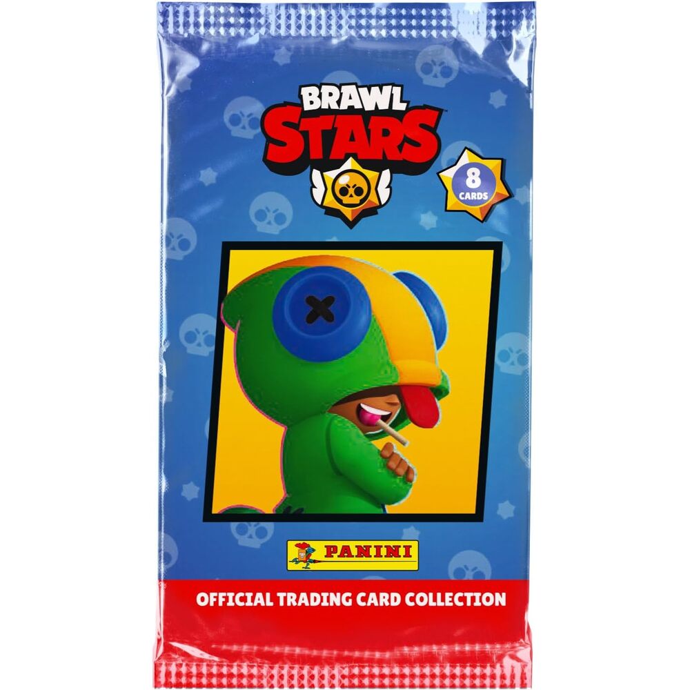 PANINI BRAWL STARS TRADING CARDS Blister 5 pochettes + 2 cartes édition limitée