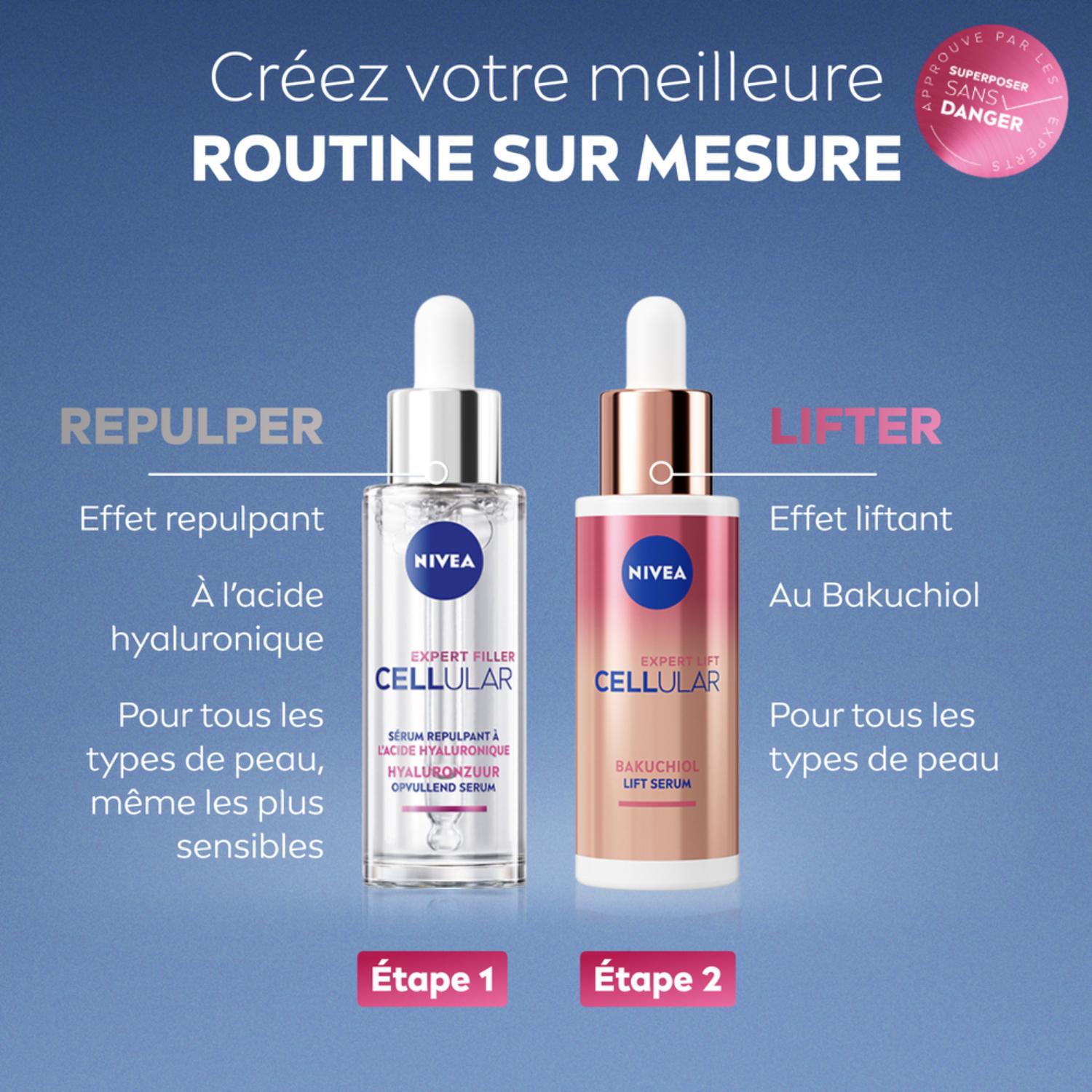 NIVEA Cellular Expert Lift Sérum Visage Bakuchiol 30 ml