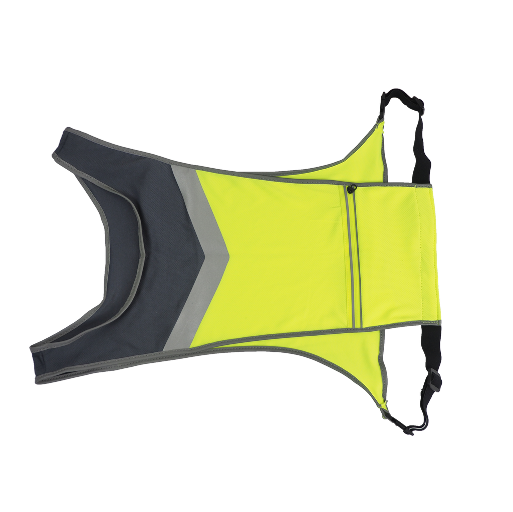 Capelli Sport Brassard fin avec impression réfléchissante Poche à clé et poche transparente compatible écran tactile
