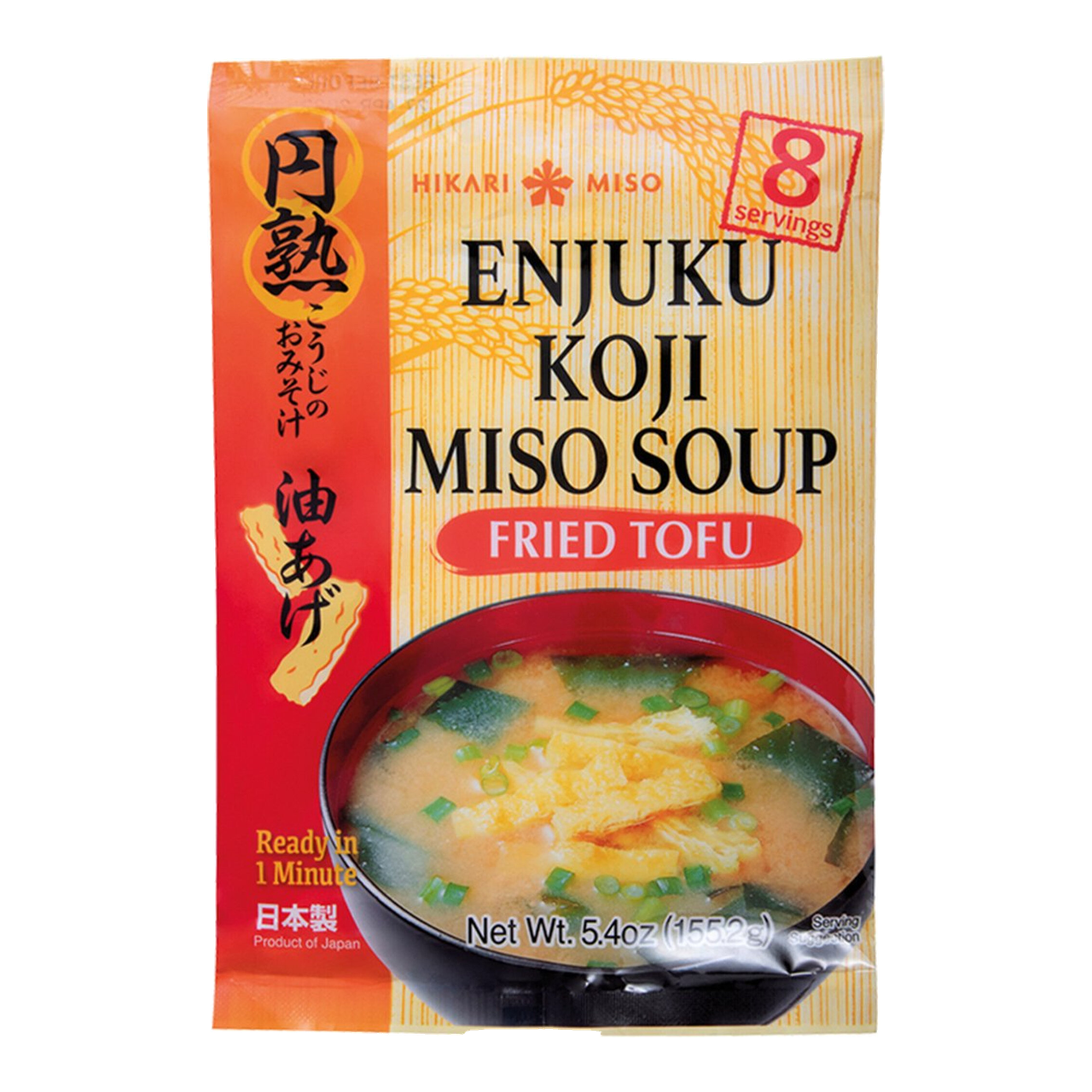 Hikari Miso Soupe miso Enjuku Aburaage - 155,2 g