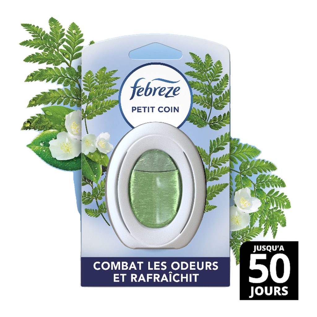 Febreze Désodorisant WC Petit coin Rosée du matin X1