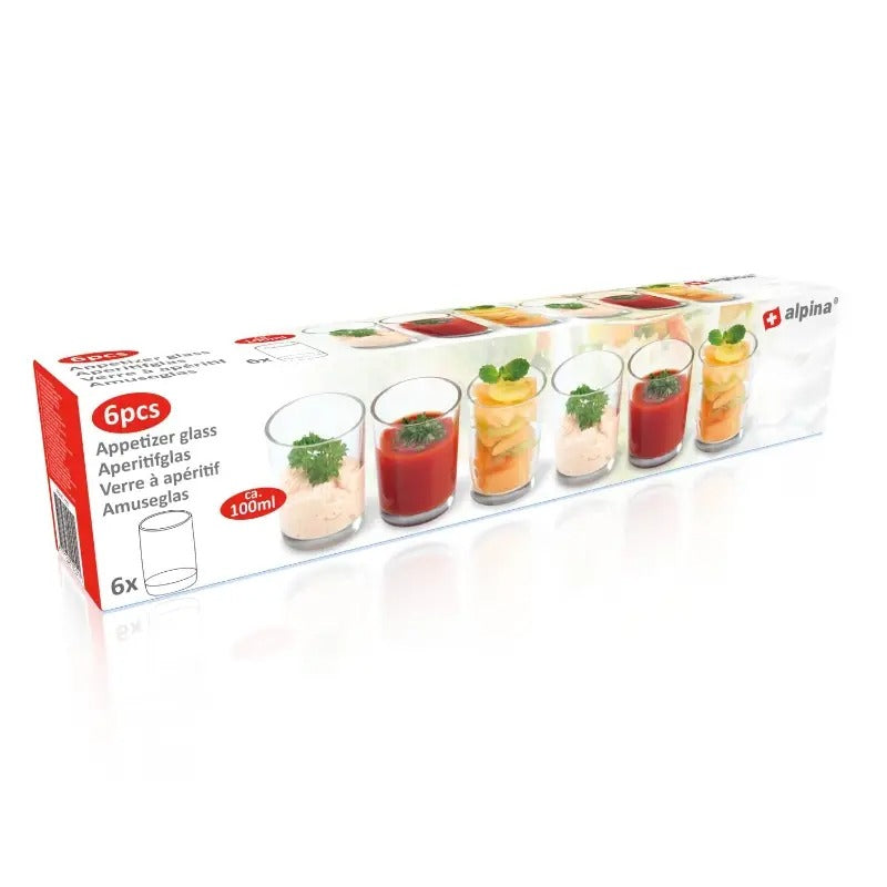 Alpina Verres à apéritif - Lot de 6