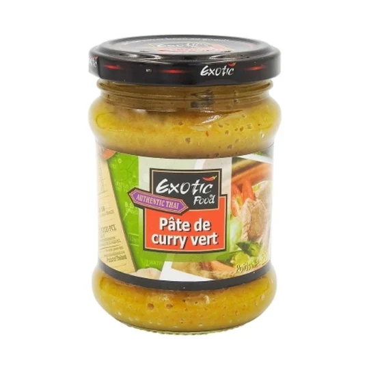 Exotic Food Pâte de curry vert 220 g