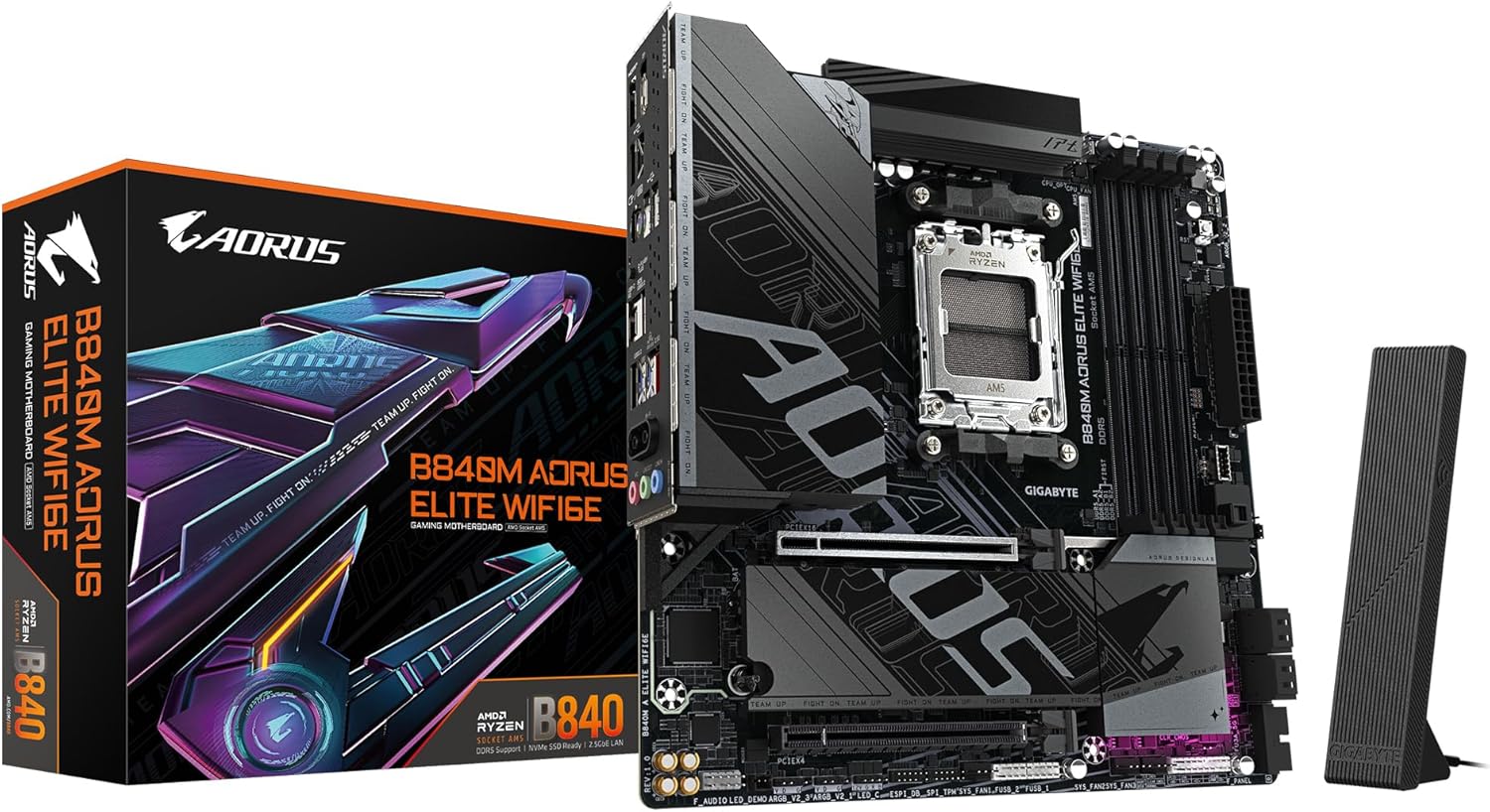 Gigabyte B840M A ELITE Wi‑Fi 6E