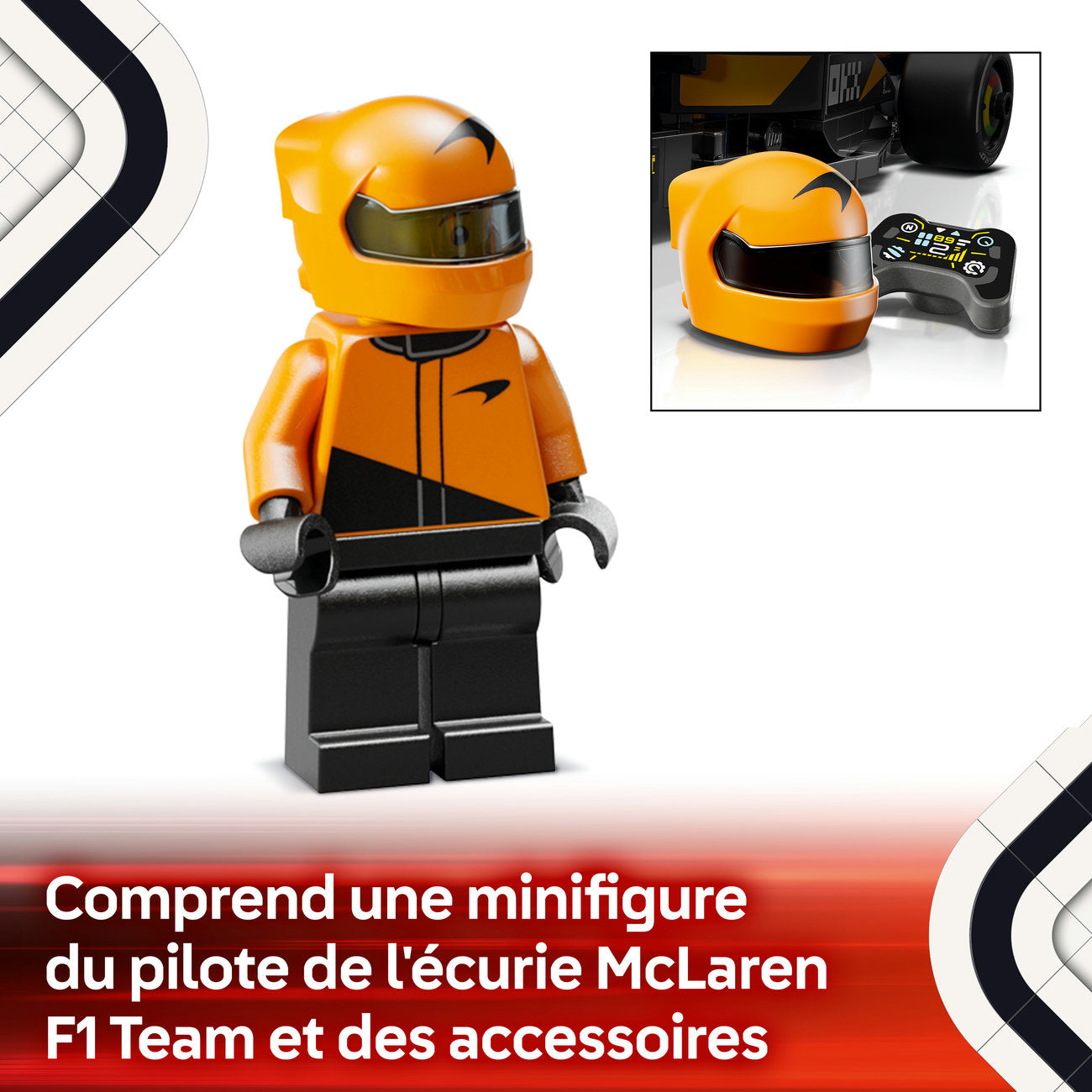 LEGO Speed Champions 77251 Voiture F1® McLaren Team MCL38