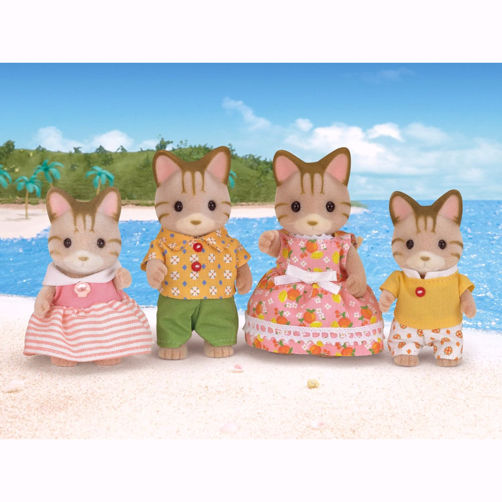 Sylvanian Families Ensemble de la famille chat tacheté 5180 Pack