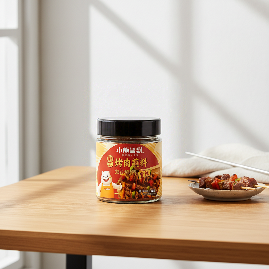 Bear Coming Sauce à tremper pour barbecue coréen, saveur épicée, 108 g