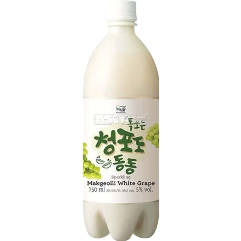 Makgeolli Vin de riz raisin blanc 5 % Alc. - 750 ml