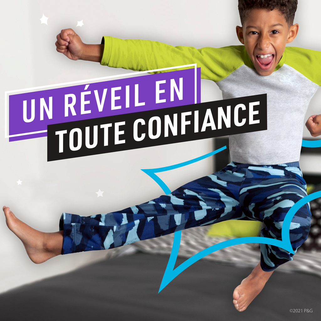 Pampers Culottes Ninjamas Fusées de nuit 4-7 ans 10 couches
