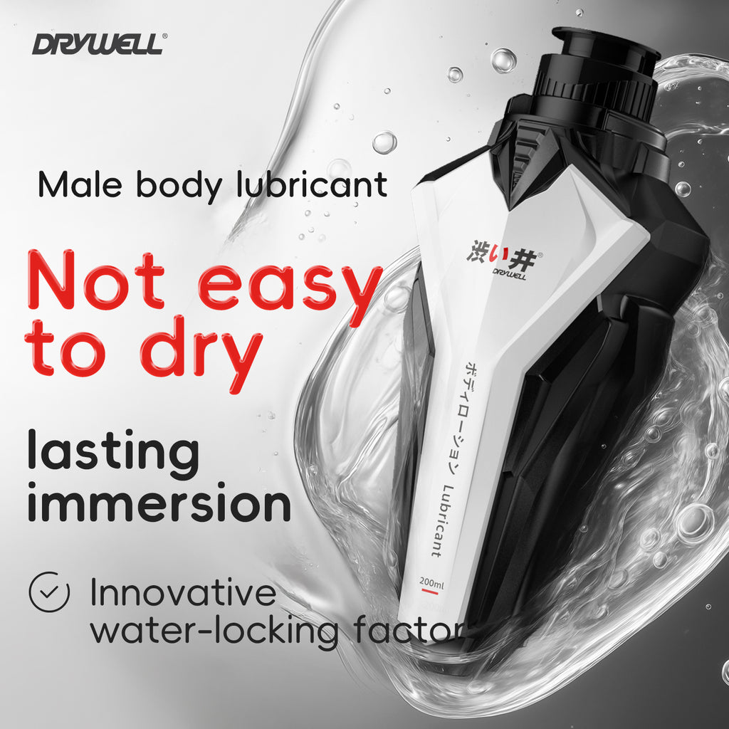Drywell Backdoor Special Gel intime, à base d'eau, 200 ml. Texture légère, facteurs innovants de verrouillage de l'humidité créant une hydratation longue durée à base d'eau.