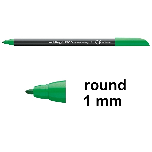 Edding stylo de couleur 1200 vert (4-1200004)