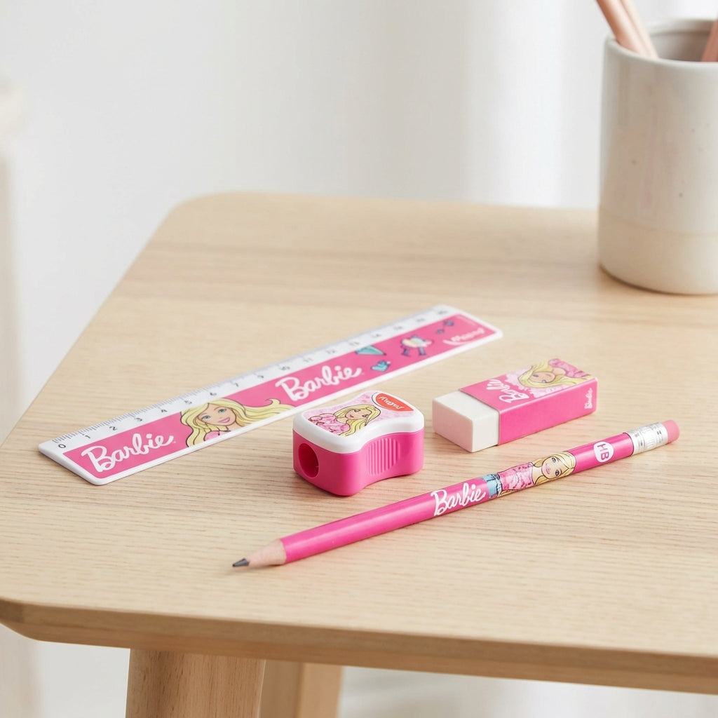 Maped Barbie Mini ensemble de papeterie