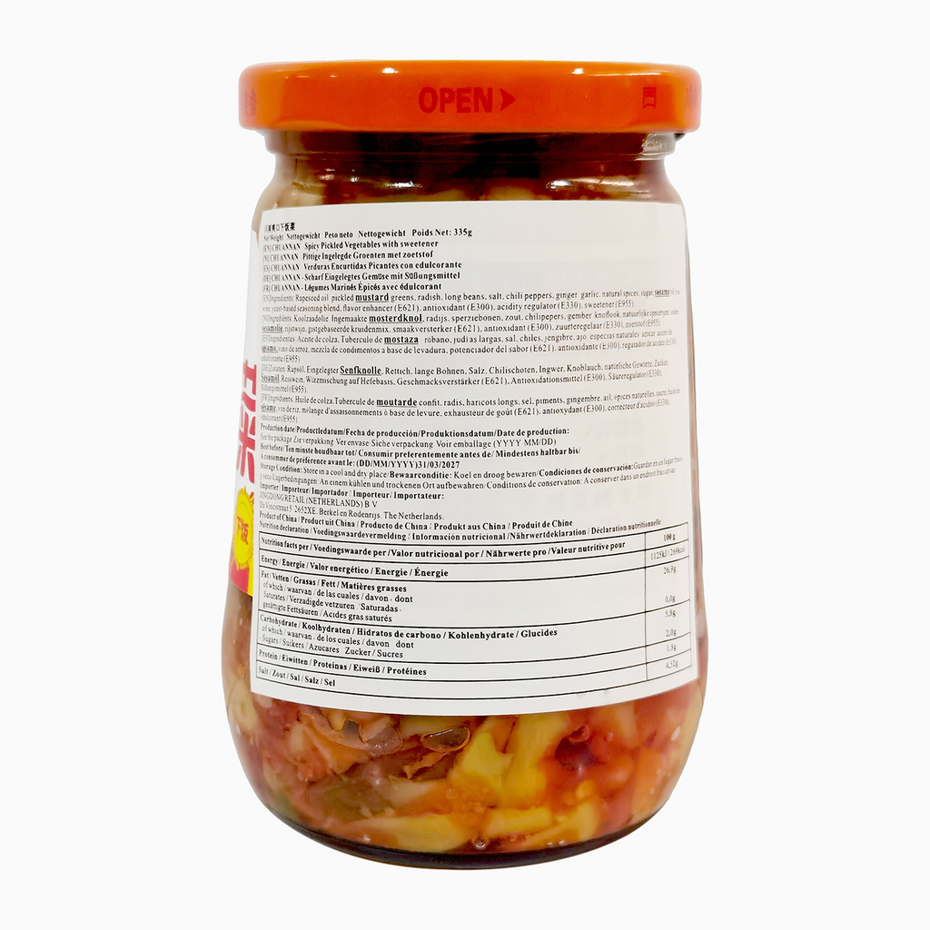 Chuannan Légumes marinés 335 g