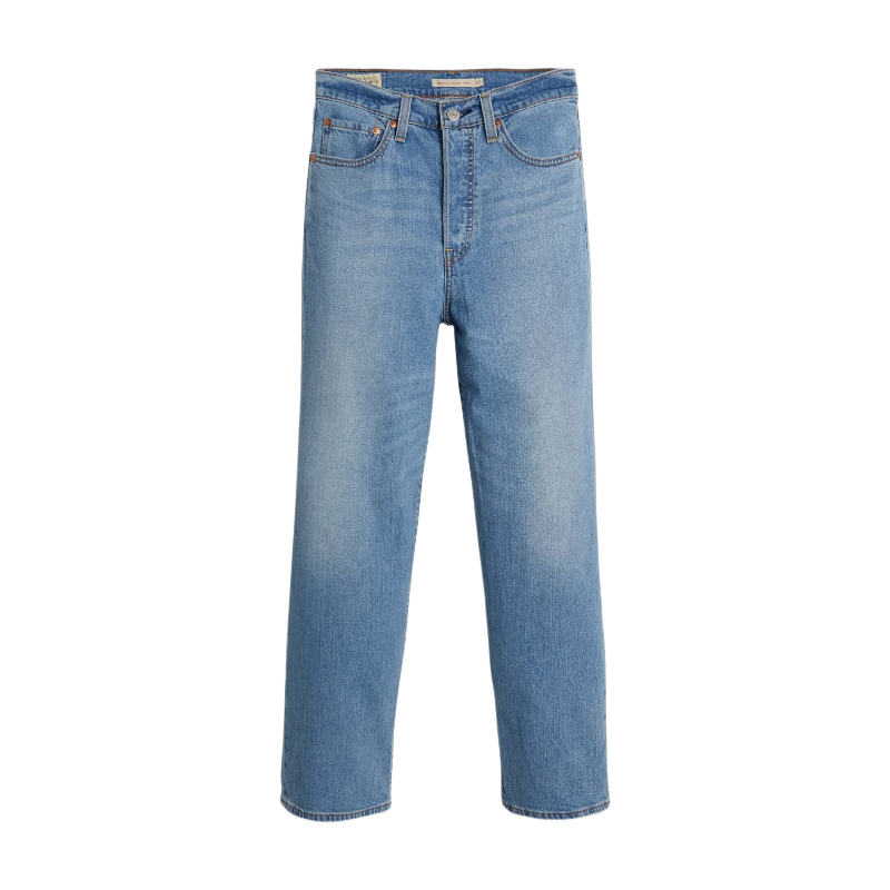 LEVI'S Ribcage Jean droit à talons