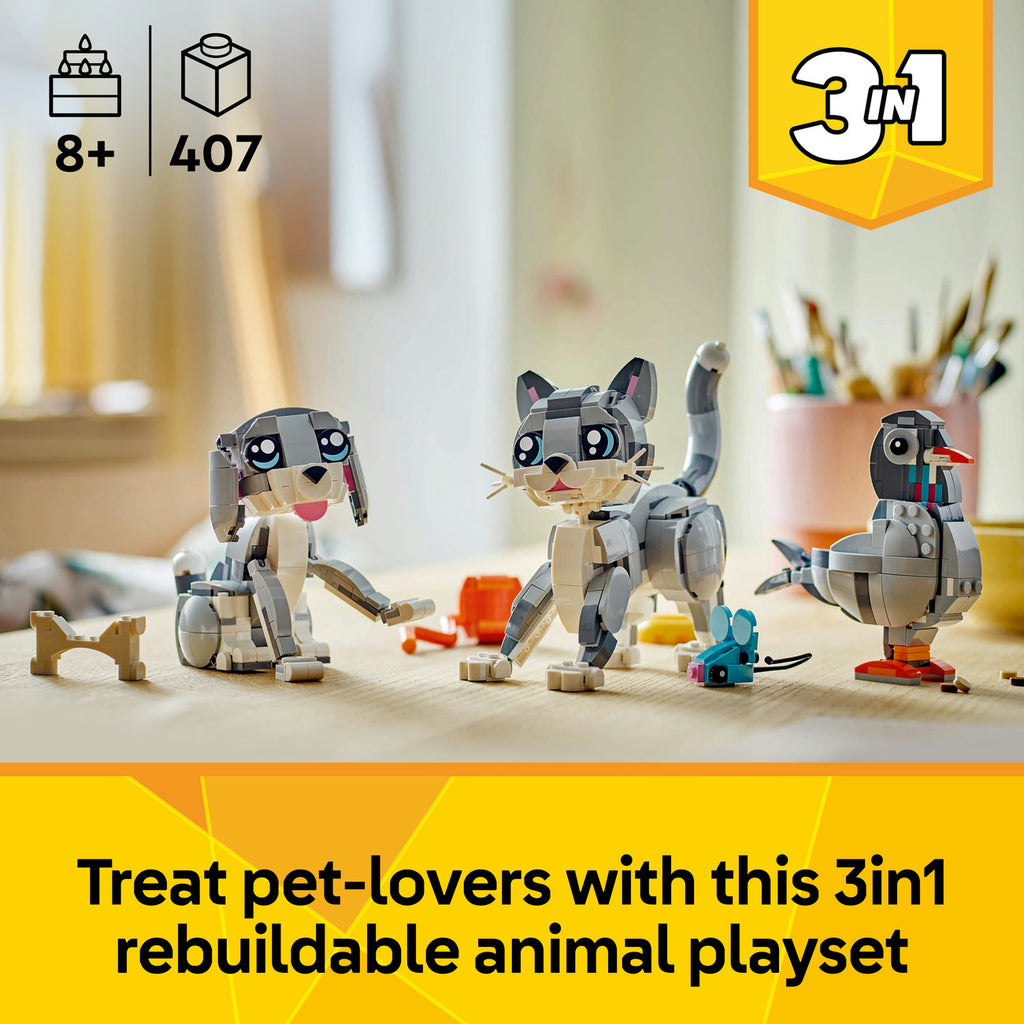 LEGO Creator 31163 Le chat joueur