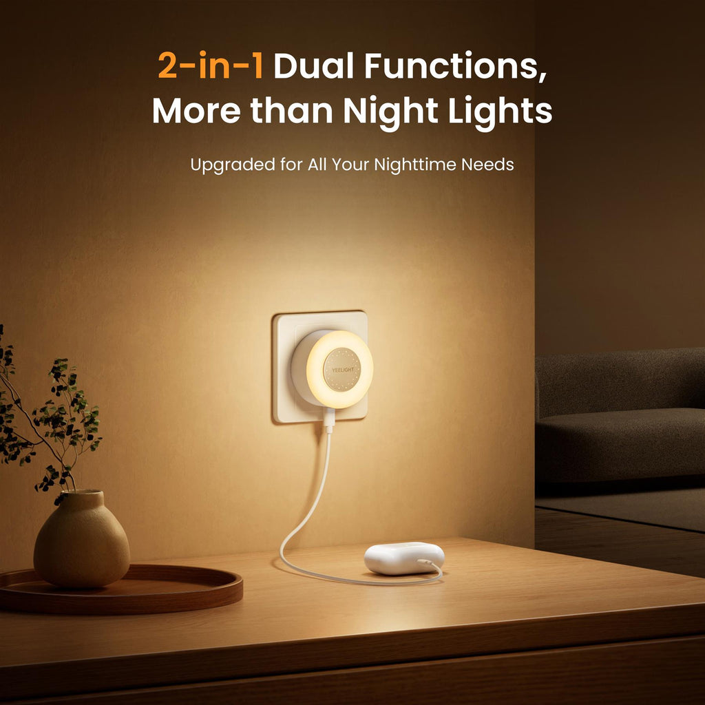 Yeelight Chargeur USB avec fonction de veilleuse - Jelly 4 Plus