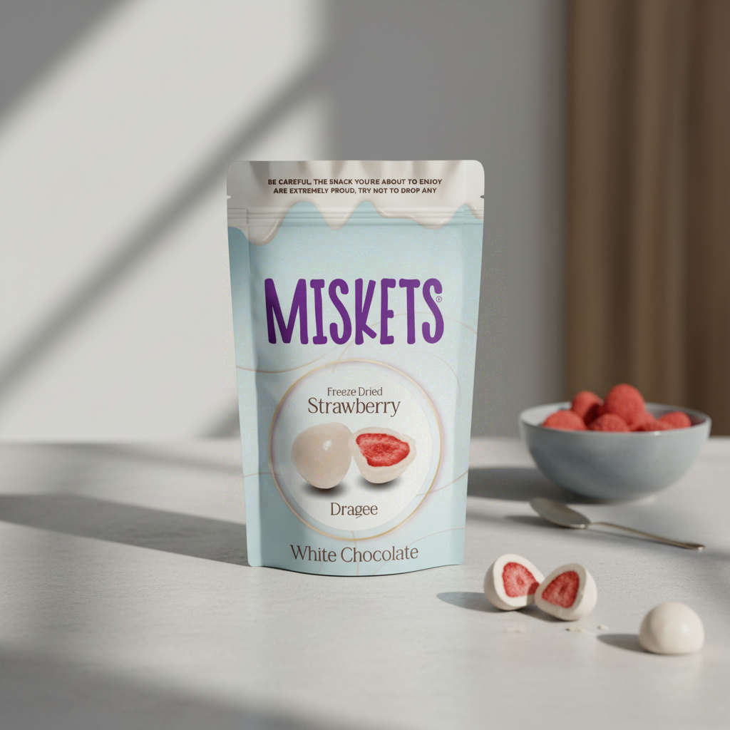 TR Miskets Cornet Chocolat blanc 80 g