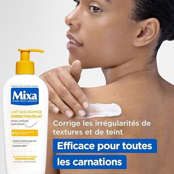 Mixa Lait Correcteur Éclat Niacinamide 250 ml