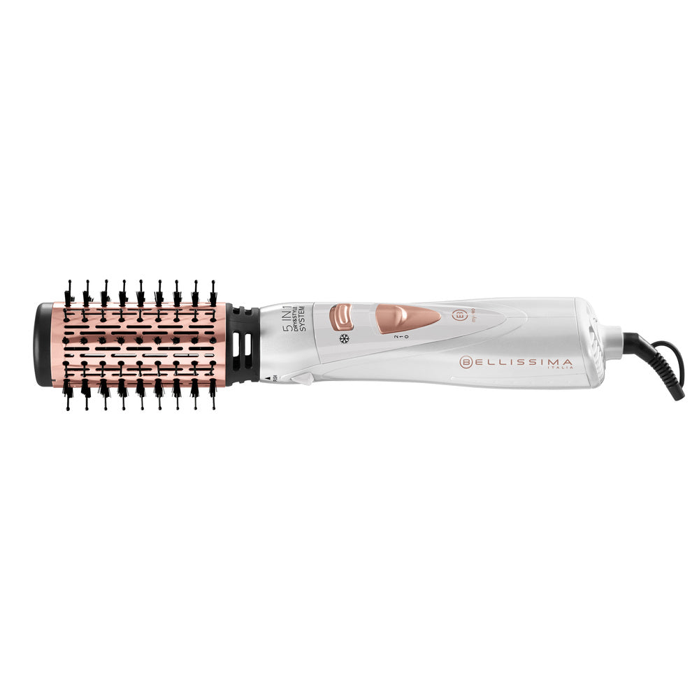 Bellissima My Pro GH18 1100 - Brosse coiffante 5-en-1, moteur DC 1000 W, revêtement en céramique