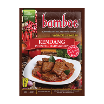 Bamboe Mélange d’épices pour Rendang - 35 g