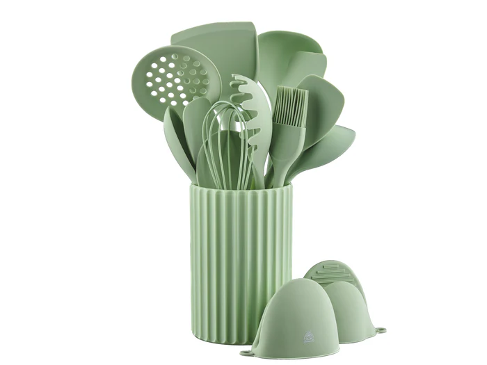Björn IVAR Lot de 15 ustensiles de cuisine en silicone