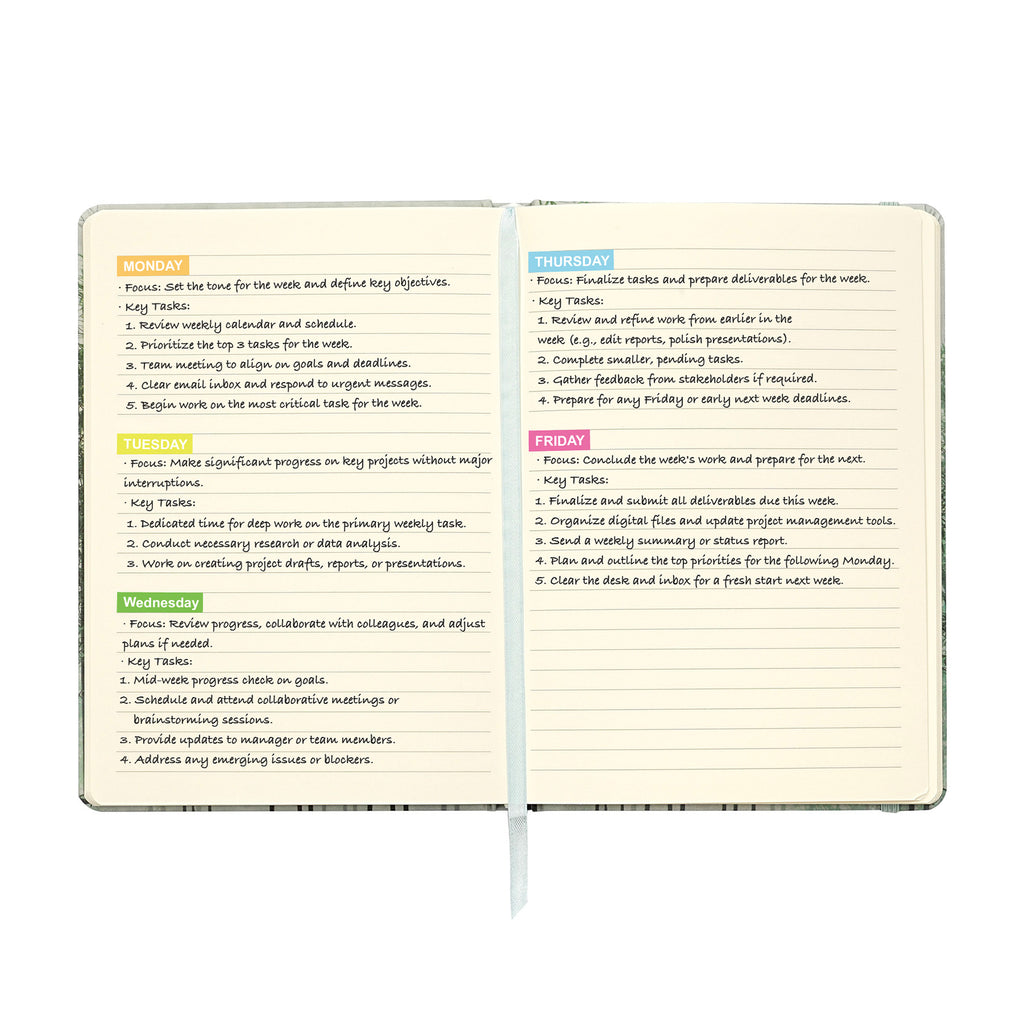 Jubiluu Carnet à couverture rigide en tissu, format A5, ligné, 96 feuilles intérieures, papier offset 100 g/m², marque‑page et élastique, coloris crème classique, pour écrire, l’école