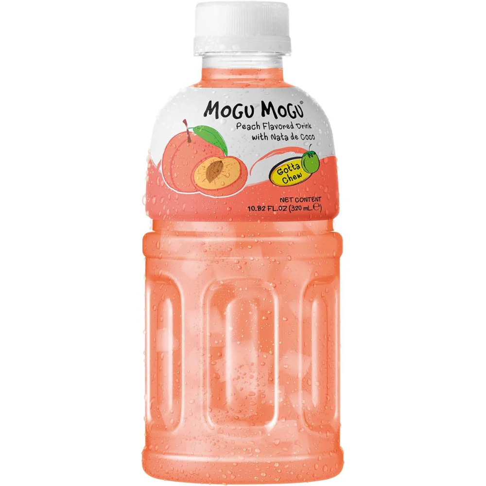 MOGU MOGU Boisson au nata de coco - pêche 320 ml