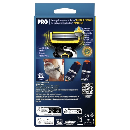 Gillette Proshield Power - Rasoir rechargeable - 1 unité