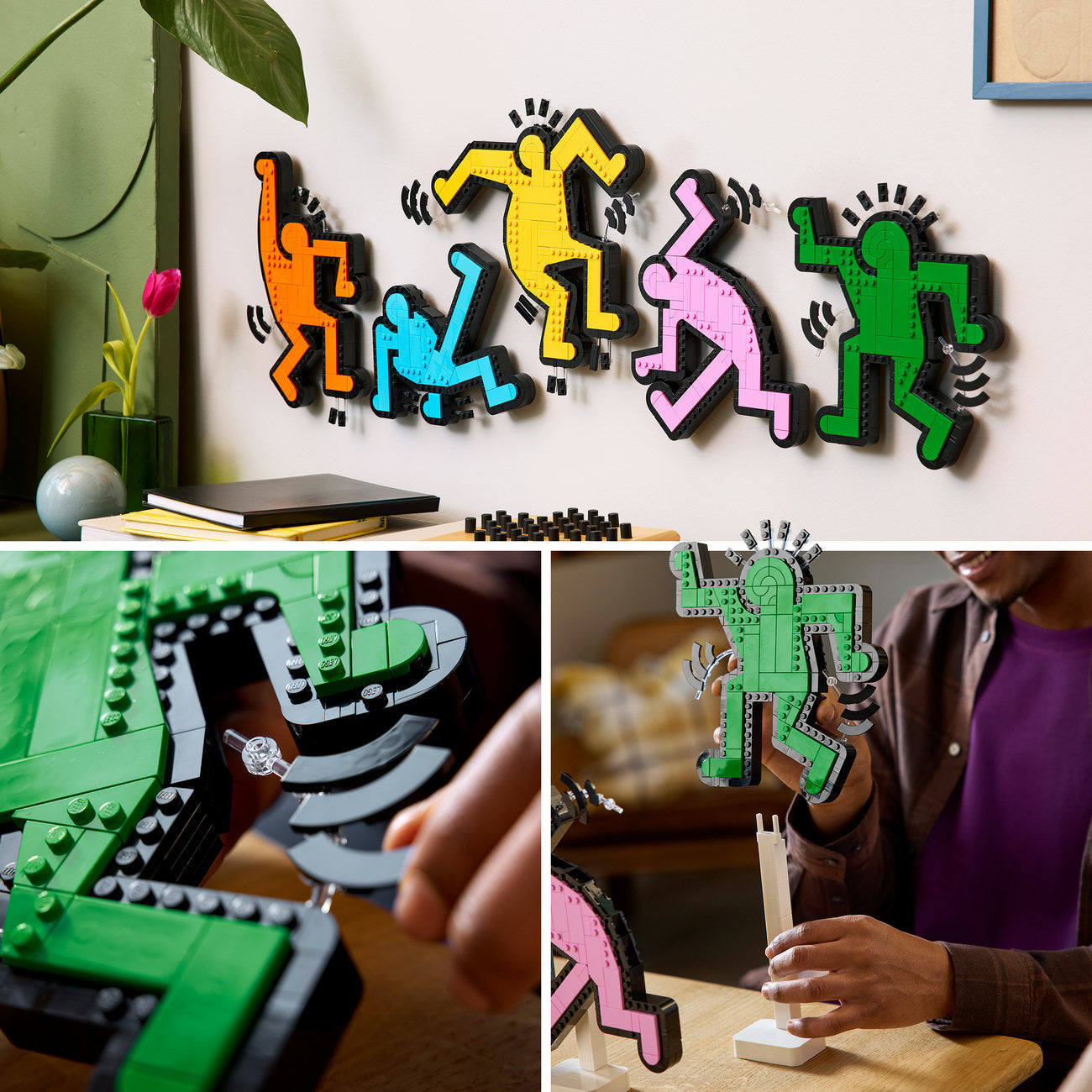 LEGO ART 31216 Keith Haring – Les figures dansantes
