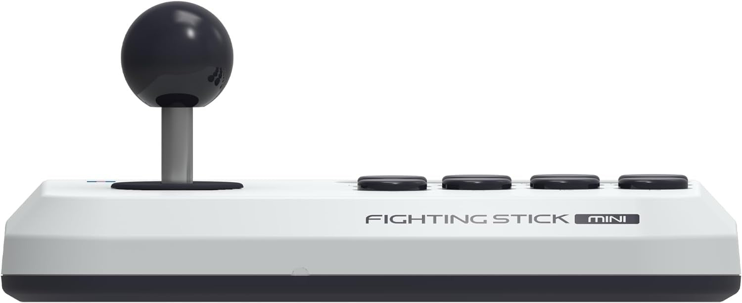 HORI Stick arcade filaire Fighting Stick Mini pour PC/PS4/PS5 - Blanc