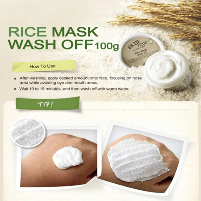 SKINFOOD Masque Riz Nettoyant 120 g
