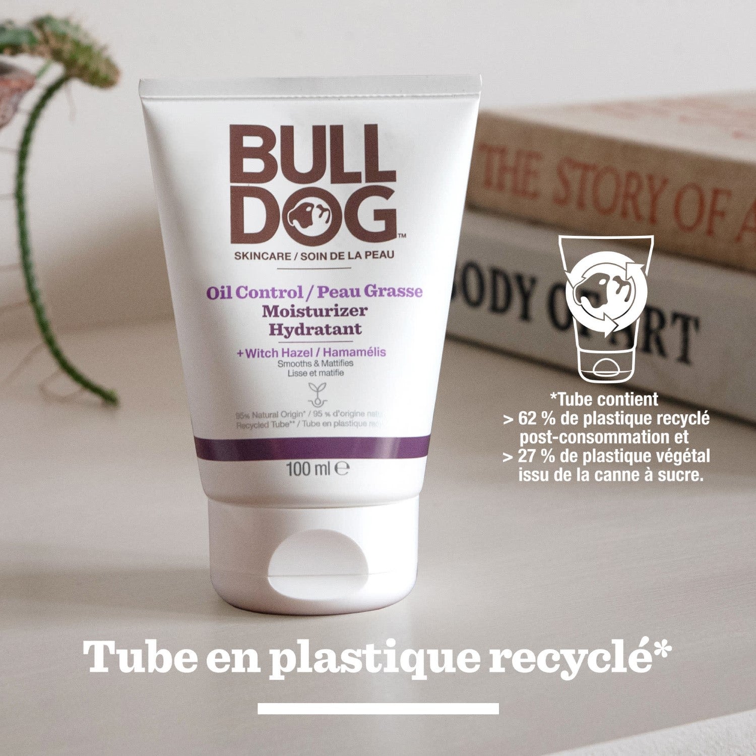 BULLDOG SKINCARE Peau Grasse - Soin Hydratant - 100ml