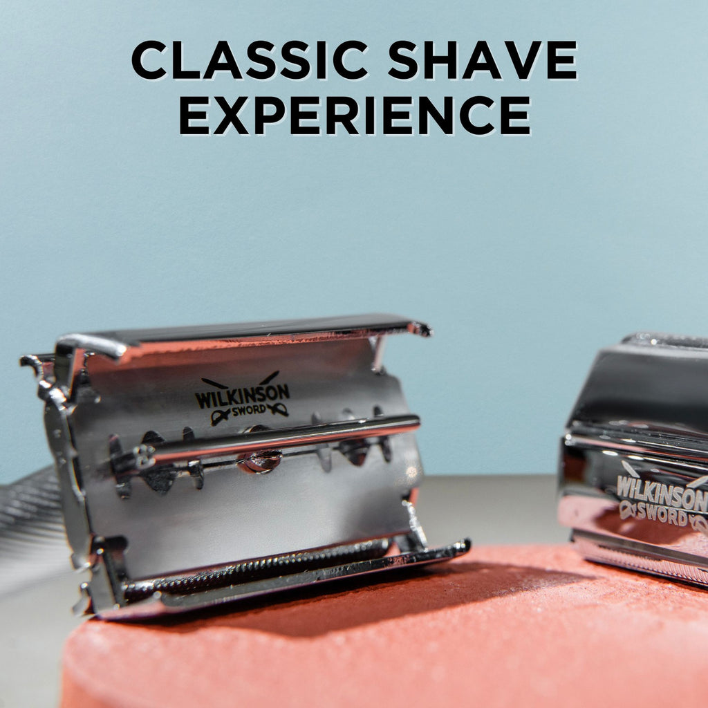 WILKINSON SWORD Double Edge - Lames de Rasoir de Sureté Pour Homme - x10