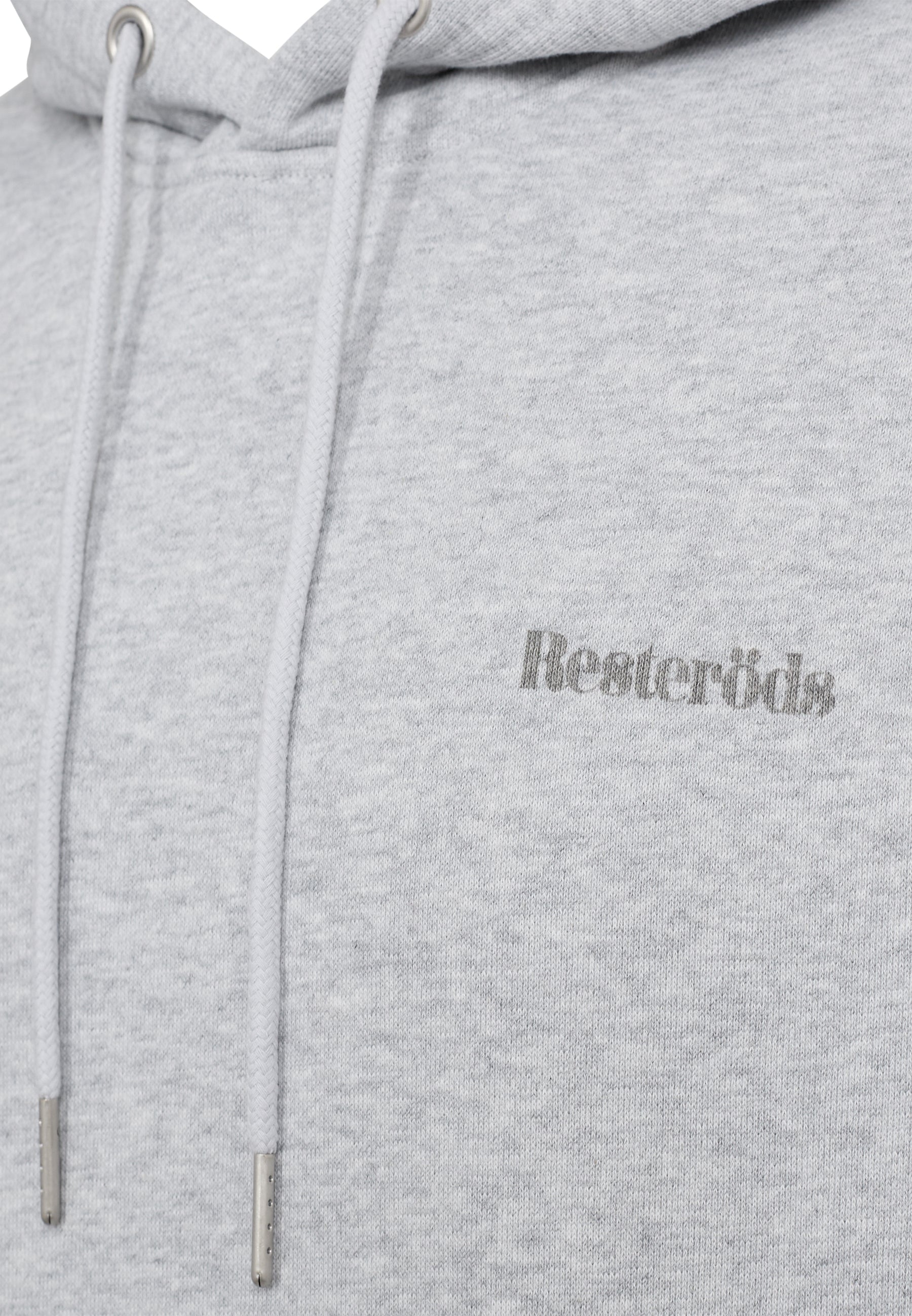 Resteröds Jay Hoodie Gris clair chiné L