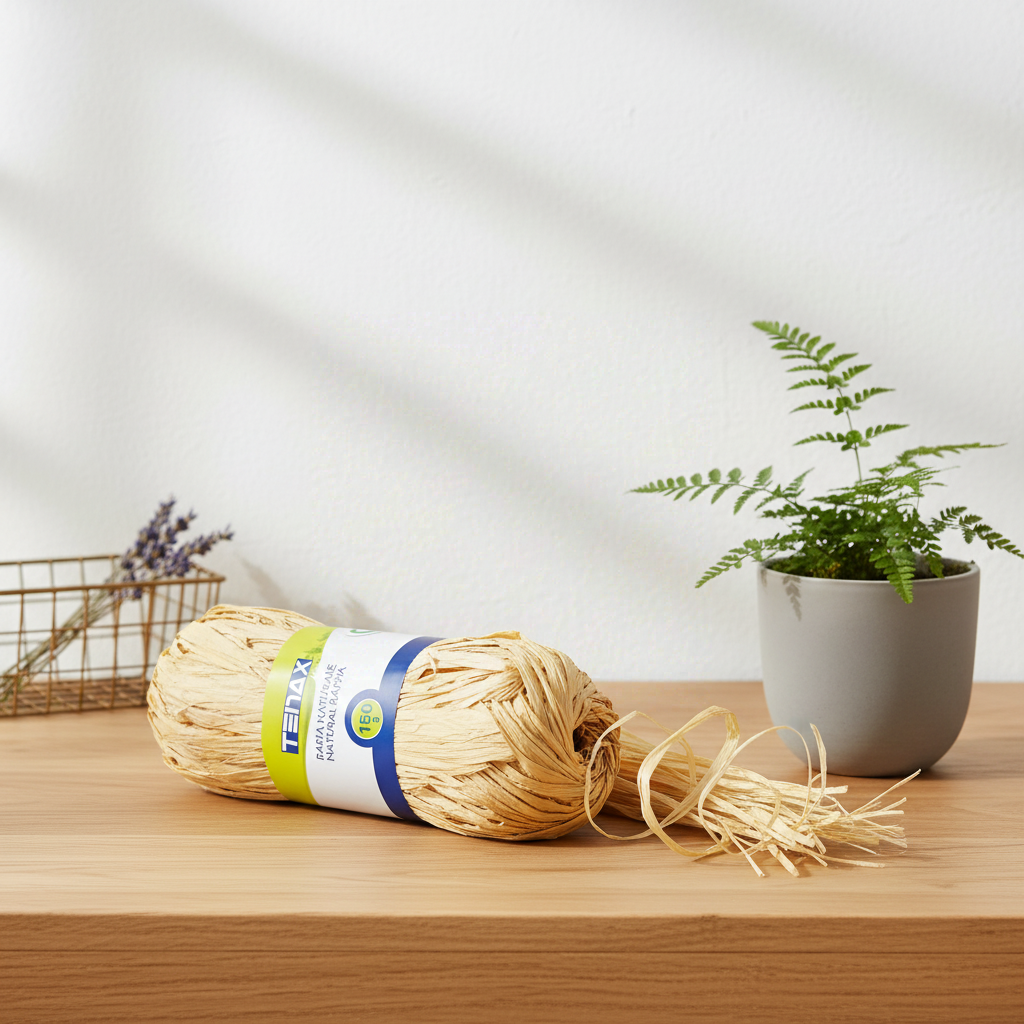 TENAX Raphia naturel, attache pour plantes - 150 g