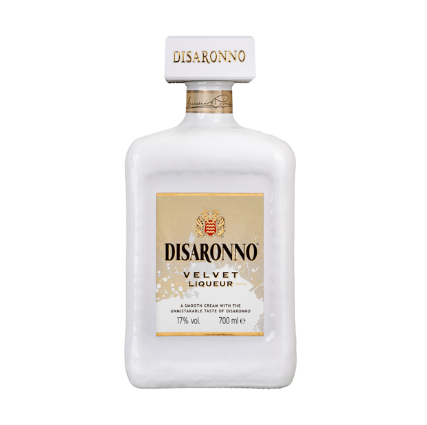 Disaronno - Velvet - Crème d’Amaretto - Origine: Italie - Alcool: 17% - A déguster pur ou en cocktail - Notes d'amandes et de vanille - 70 cl