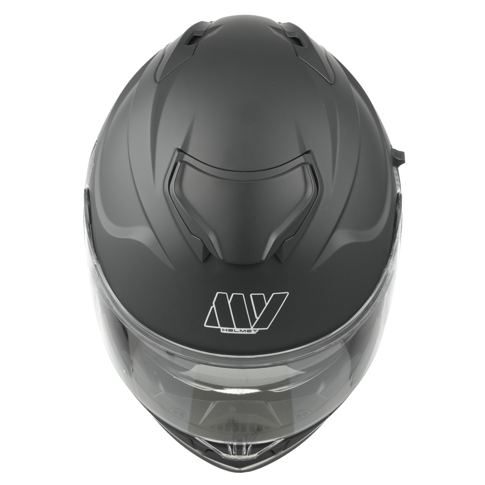 MY 935 Casque de moto modulable intégral, Certifié ECE 22.06, Double visière, Unisexe, Noir mat, XL