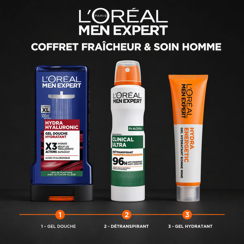 L'Oréal Men Expert Coffret Fraîcheur & Soin Homme