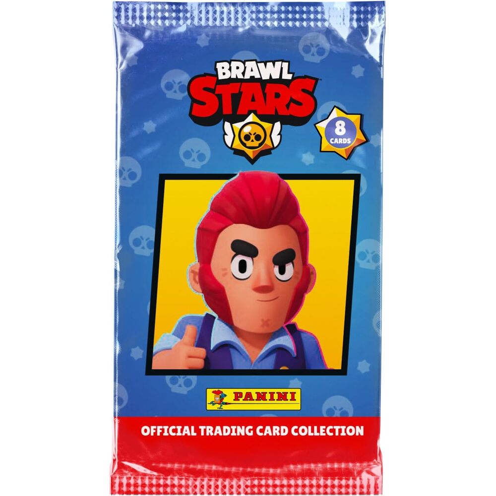 PANINI BRAWL STARS TRADING CARDS Blister 5 pochettes + 2 cartes édition limitée