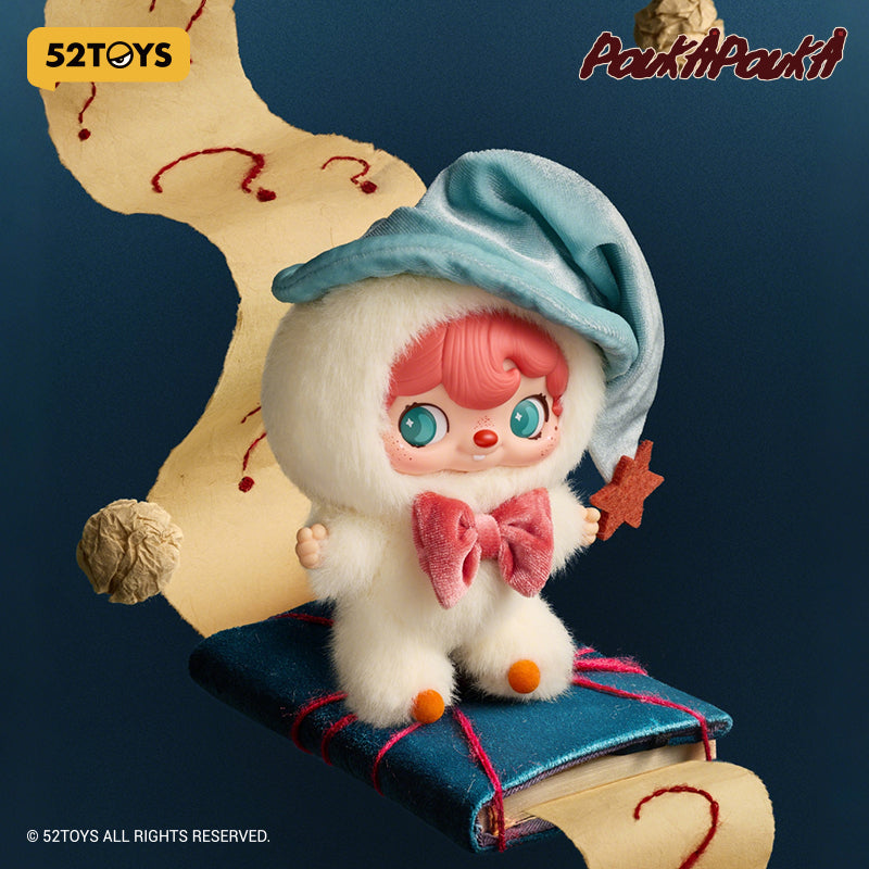 52TOYS POUKAPOUKA Série Me & Myself Boîte Mystère Peluche Vinyle Figurine de Collection Mignonne Tendance Une Figurine Aléatoire par Commande